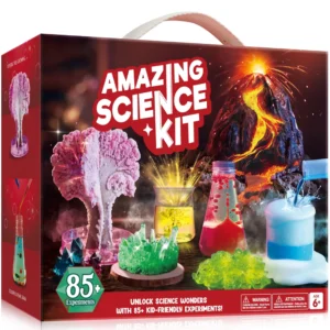 Science Kit with 85+ STEM Education Experiments Age 6-12