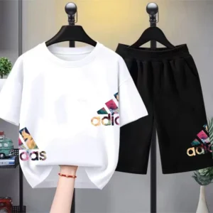 Unisex Adidas T-Shirt & Shorts Set